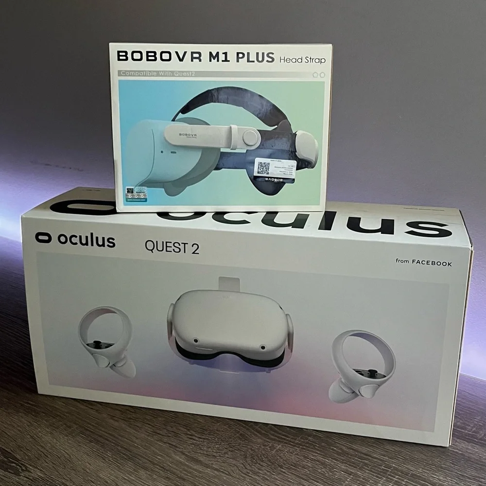 Oculus Quest 2 USED with Pro Strap and Rechargeable Batteries